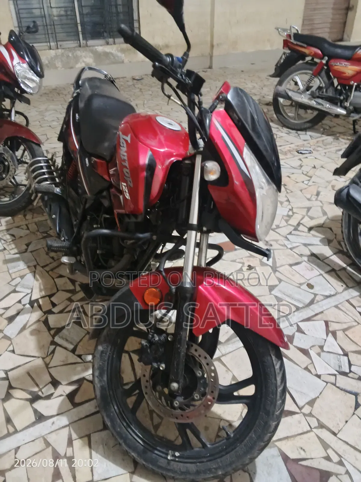 Hero Ignitor 125 Techno 2020 Red