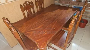 কাঠাল কাঠের ডাইনিং টেবিল