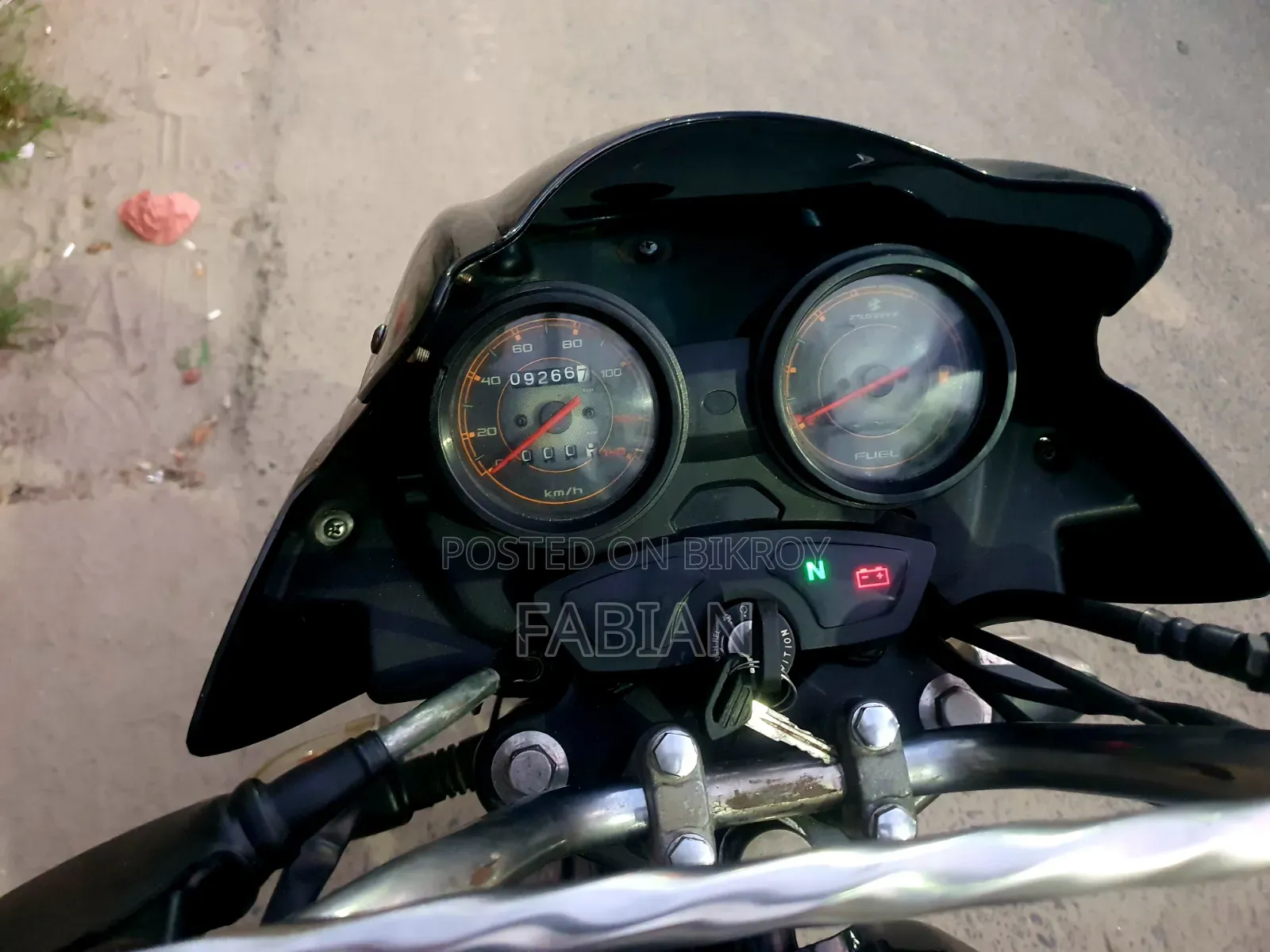 Bajaj Discover 125 2017 Black