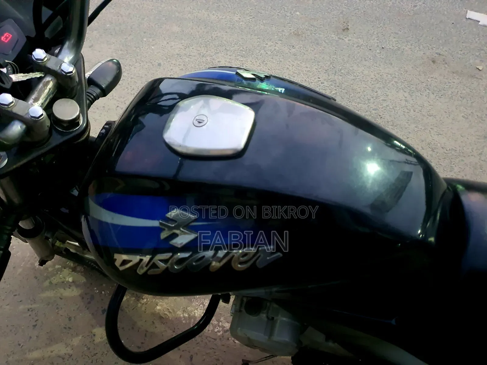 Bajaj Discover 125 2017 Black