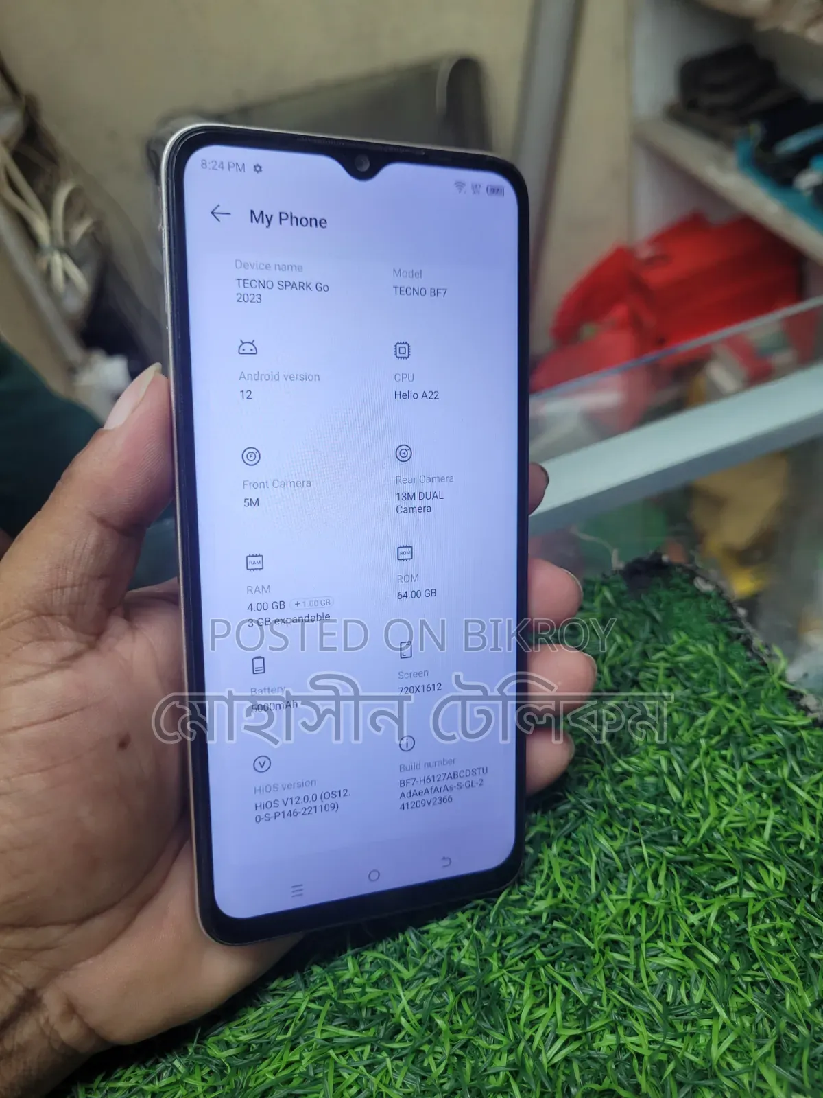 Tecno Spark Go 64 GB Orange