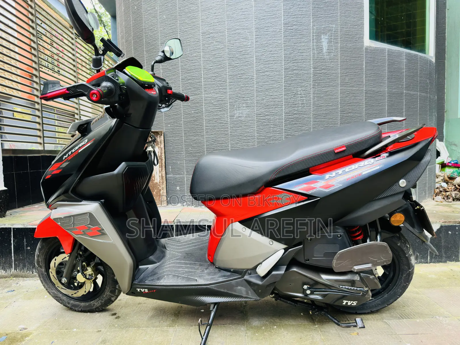 TVS Ntorq 125 2022 Red