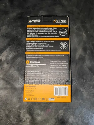 A4TECH G3-280/280n গ্লসি গ্রে ওয়্যারলেস মাউস