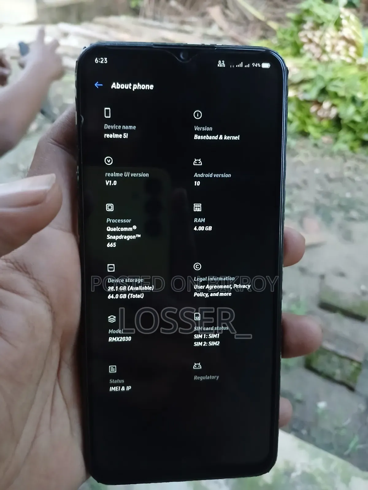 Realme 5i 64 GB Green