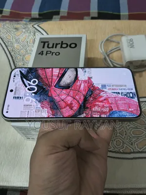নতুন শাওমি রেডমি টার্বো ৪ প্রো ২৫৬ জিবি সাদা
