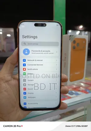 নিউ মোবাইল ফোন ১২৮ জিবি গোল্ড