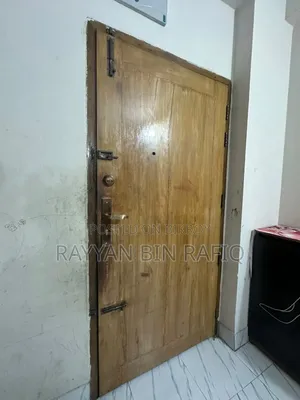 শেগুন কাঠের দরজা চৌকাঠ সহ (সেকেন্ড হ্যান্ড)