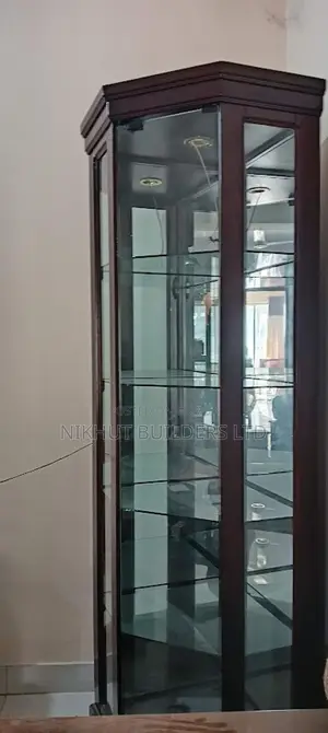 Glass Corner Showcase 18x18
