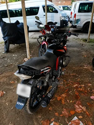 New TVS Stryker 125 2018 Black