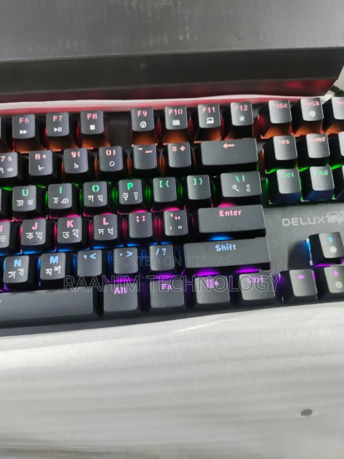 Delux KM55sU Mechanical Gaming Keyboard (Intact New)