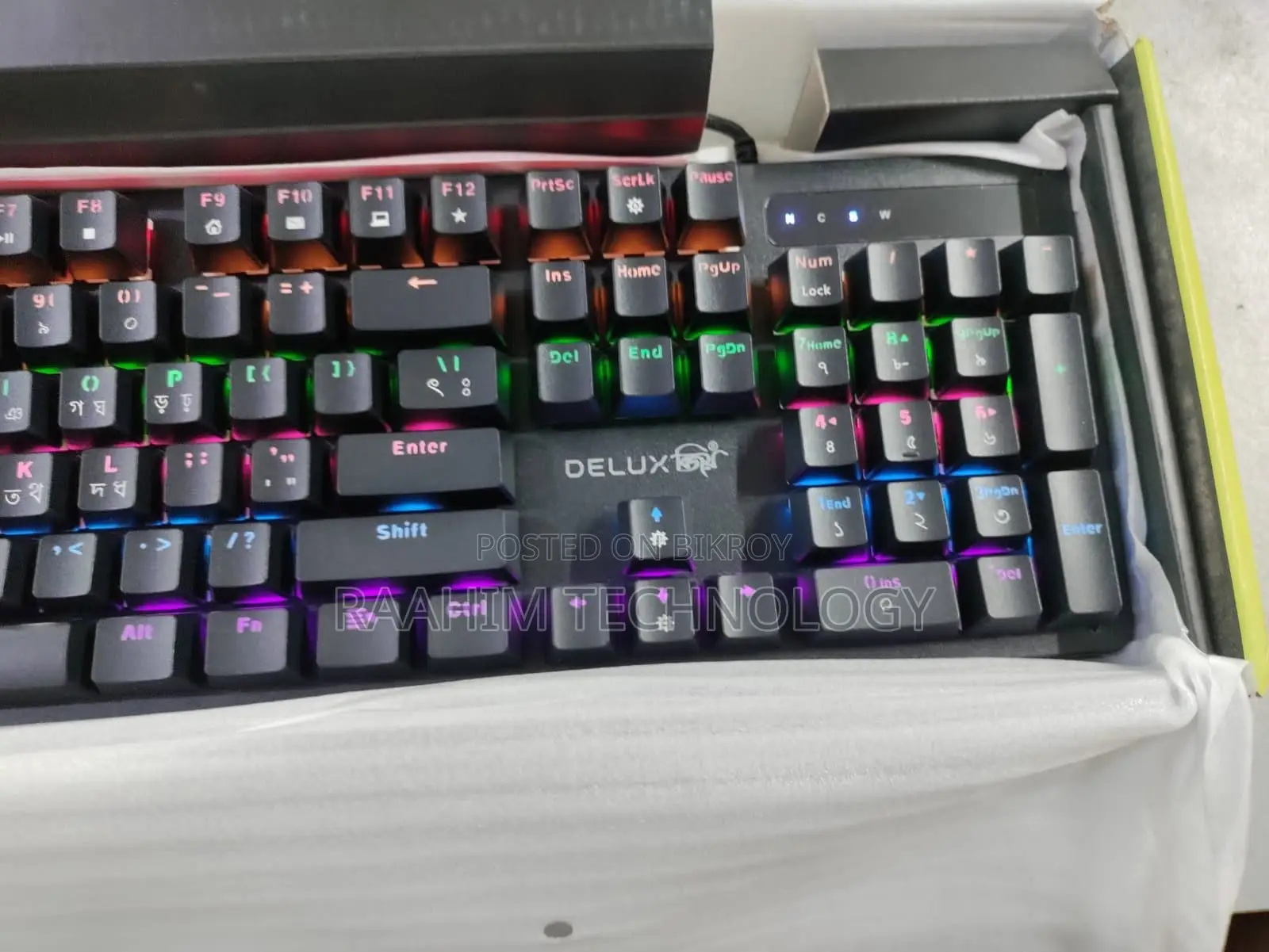 Delux KM55sU Mechanical Gaming Keyboard (Intact New)