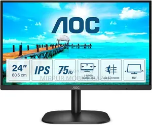 24''inch.LED Borderless AOC Monitor Full Fresh