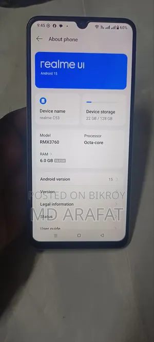 Realme C53 128 GB Gold
