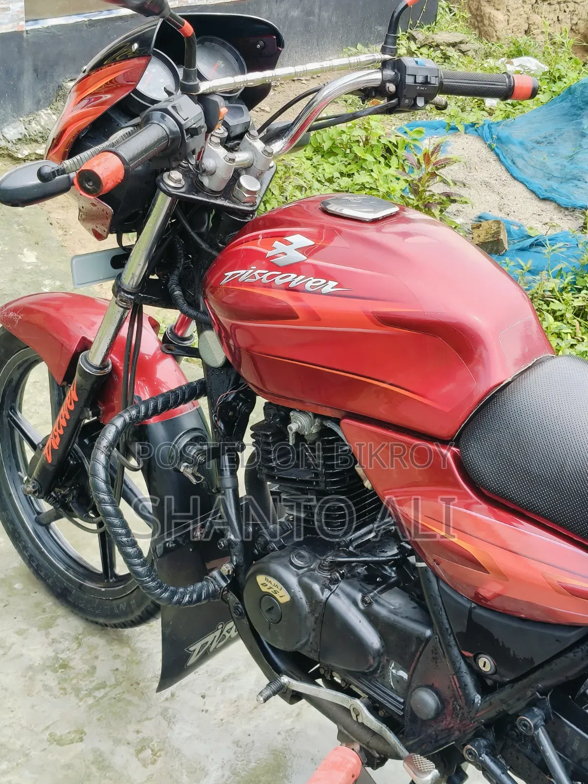 Bajaj Discover 135 2010 Red