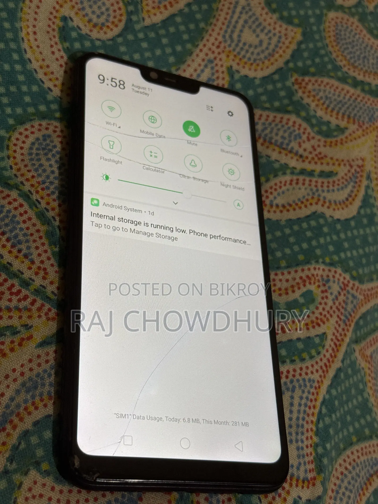 Oppo A3s 64 GB Purple