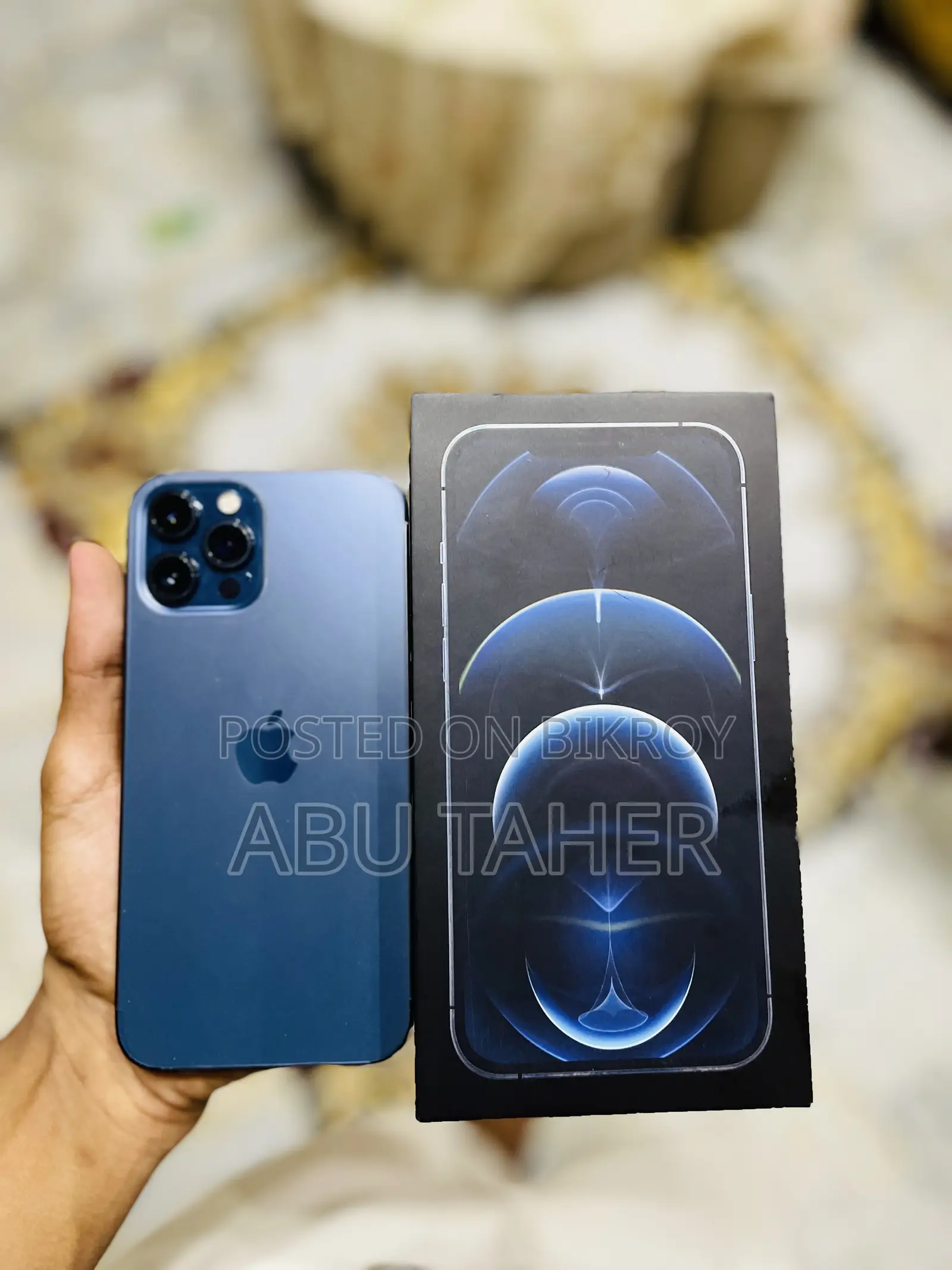 New Apple iPhone 12 Pro Max 128 GB Blue