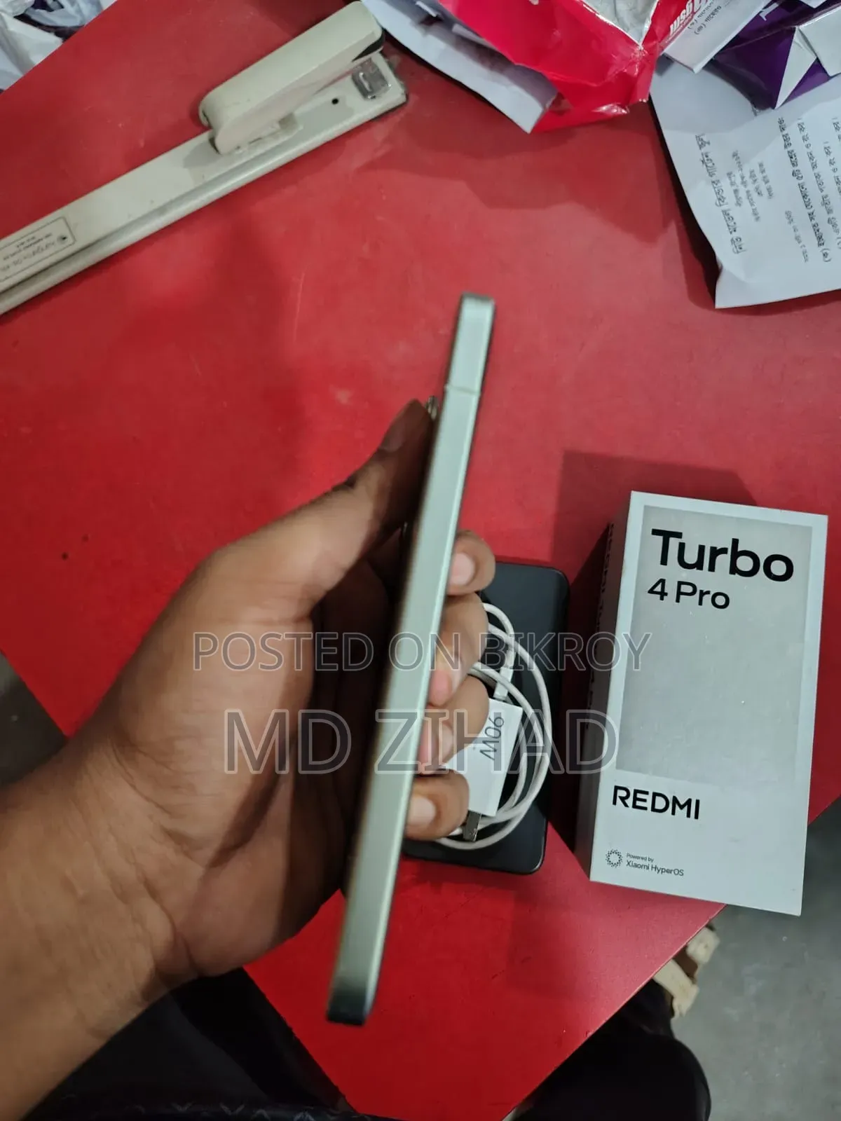 শাওমি রেডমি টার্বো ৪ প্রো ২৫৬ জিবি গ্রিন