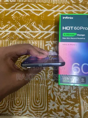 ইনফিনিক্স হট ৬০ প্রো প্লাস ১২৮ জিবি গ্রে