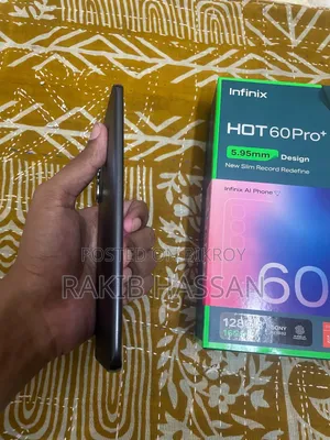 ইনফিনিক্স হট ৬০ প্রো প্লাস ১২৮ জিবি গ্রে