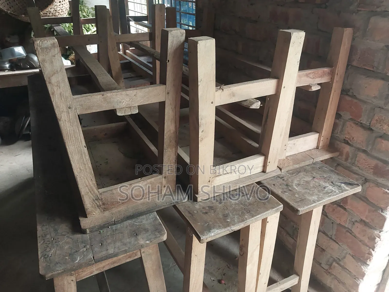কাঠের ব্রেঞ্চ বিক্রি