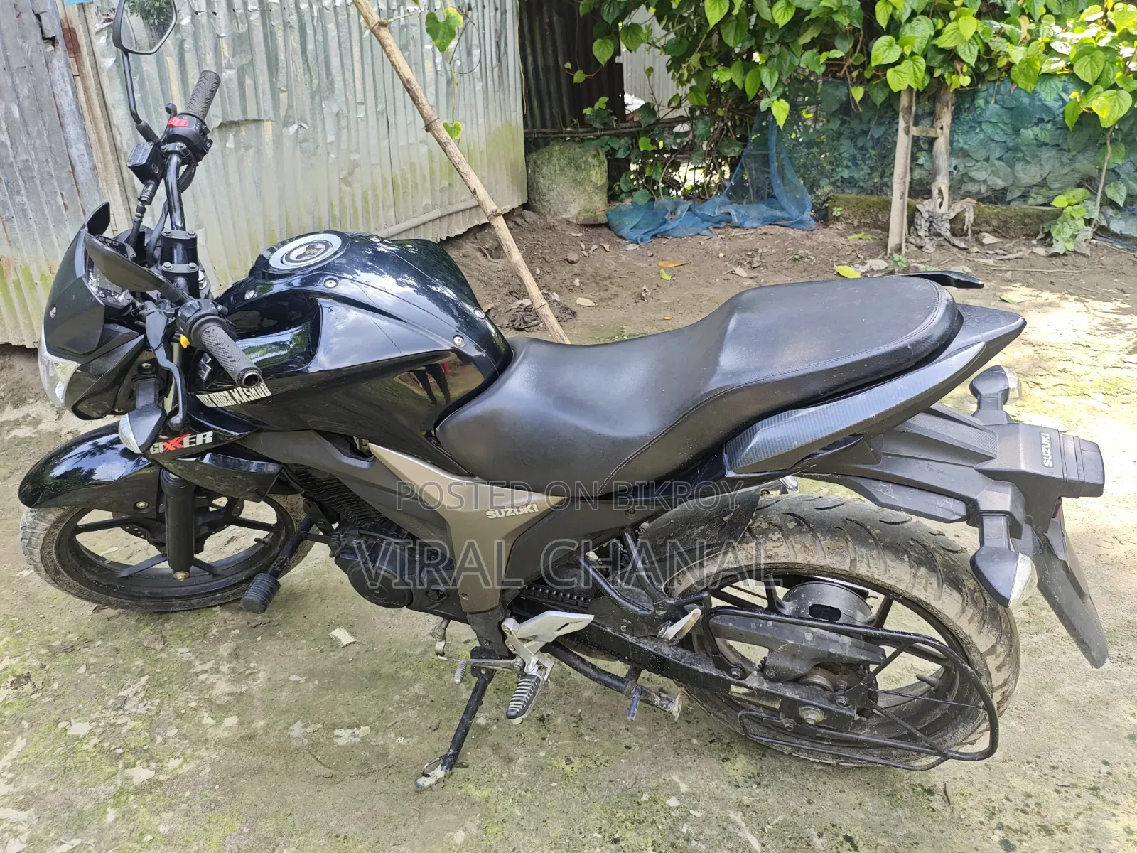 Suzuki Gixxer Monotone 2024 Black
