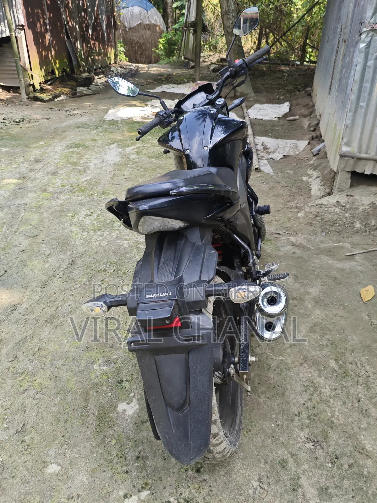 Suzuki Gixxer Monotone 2024 Black
