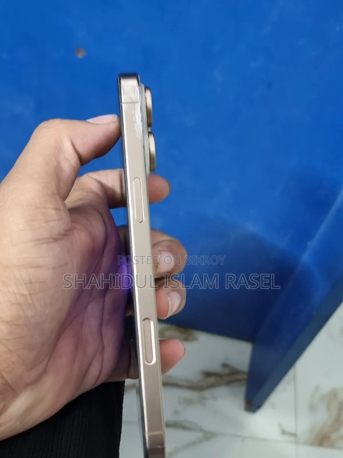 নতুন অ্যাপল আইফোন ১৬ প্রো ম্যাক্স ২৫৬ জিবি রোজ গোল্ড
