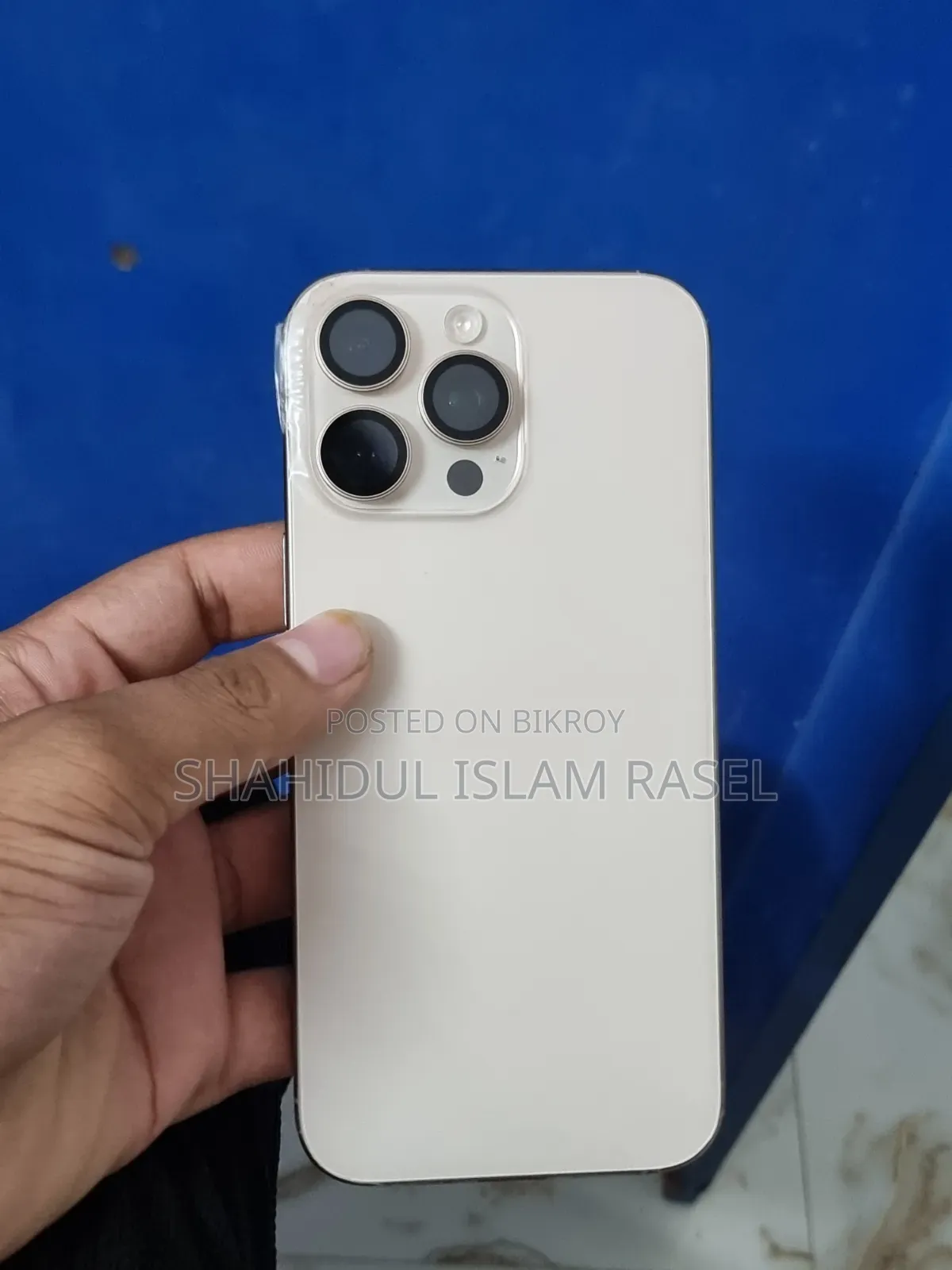 নতুন অ্যাপল আইফোন ১৬ প্রো ম্যাক্স ২৫৬ জিবি রোজ গোল্ড