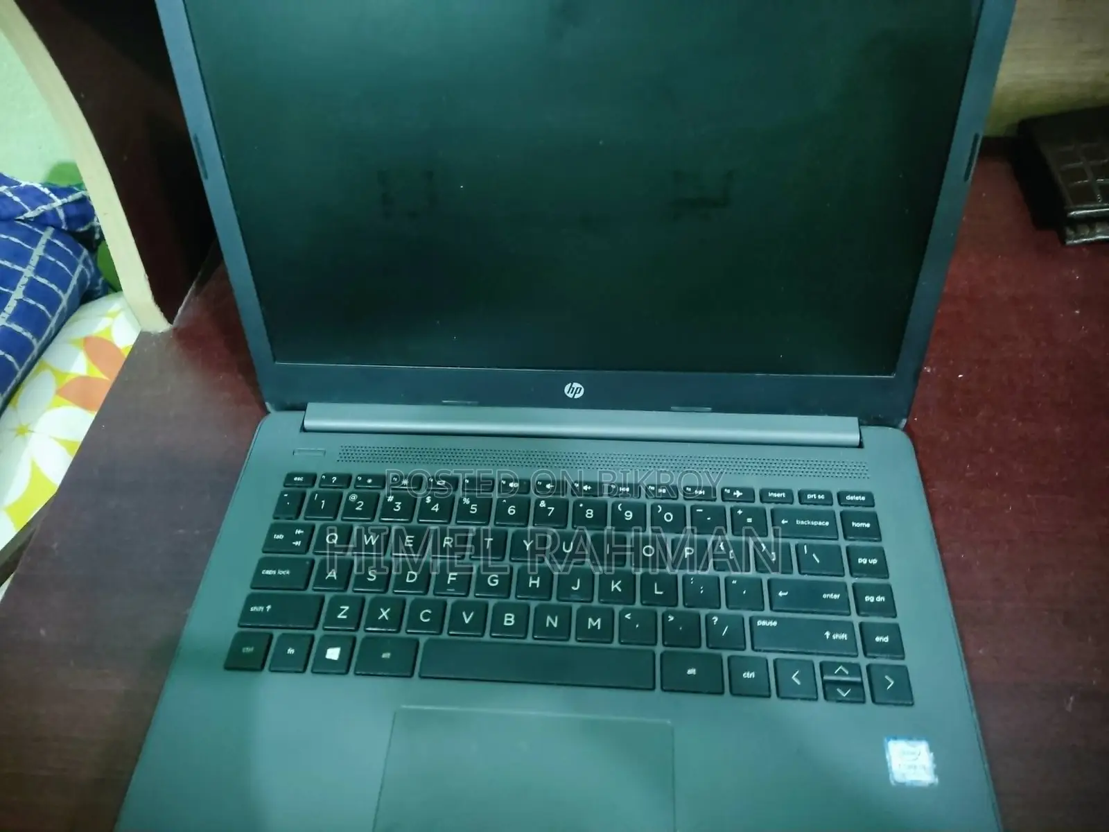 ল্যাপটপ HP 240 G7 ৪জিবি ইন্টেল কোর আই৩ এসএসডি ২৫৬জিবি