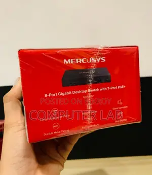 New Mercusys MS108GP 8-Port PoE Gigabit Desktop Switch With Warranty