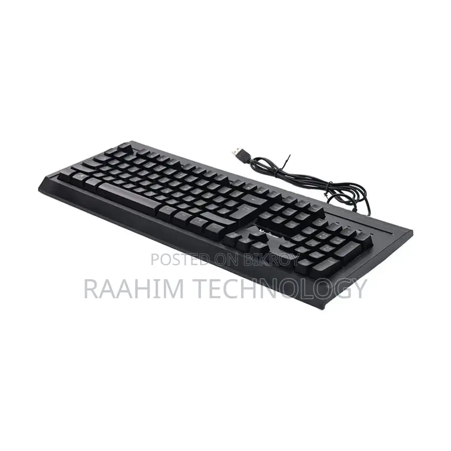 Xtreme K502R RGB Backlit Bangla Keyboard Brand New