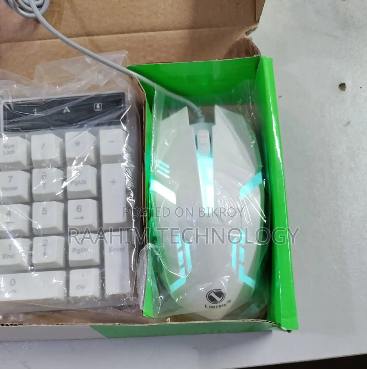 Limeide GTX300 Colorful LED Gaming Keyboard & Mouse Combo Brand New