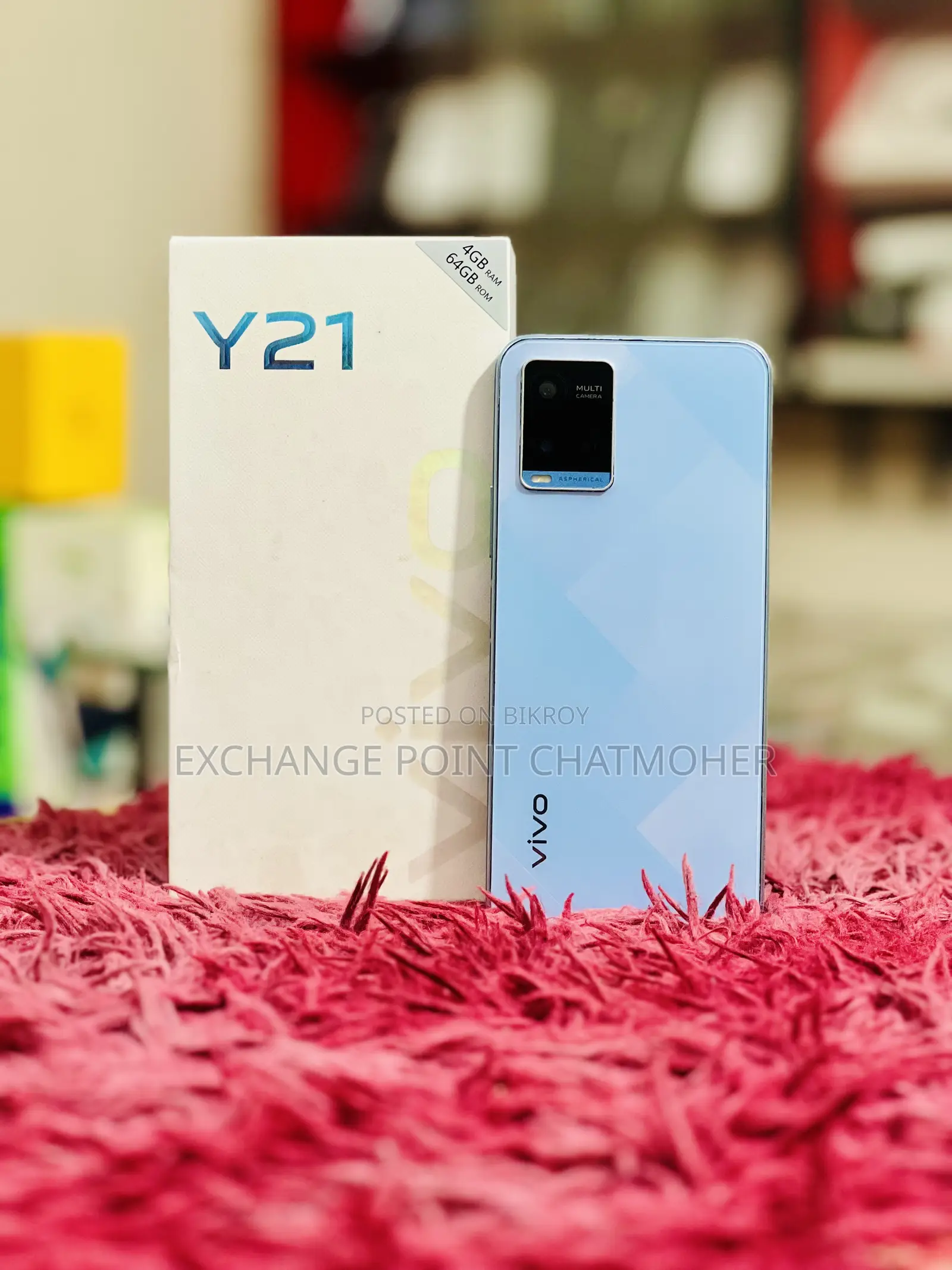 Vivo Y21 64 GB Blue