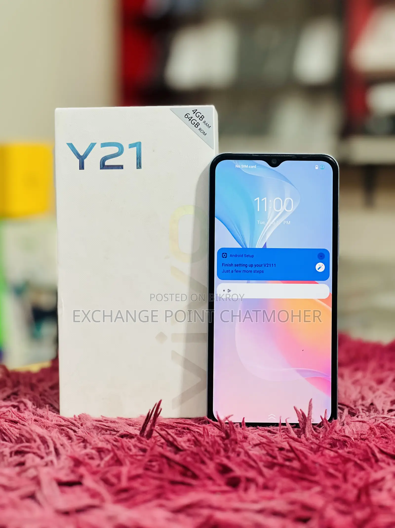 Vivo Y21 64 GB Blue