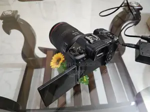 Canon EOS R5 Mirrorless Camera Paired With RF24-105mm F/4l IS USM Lens