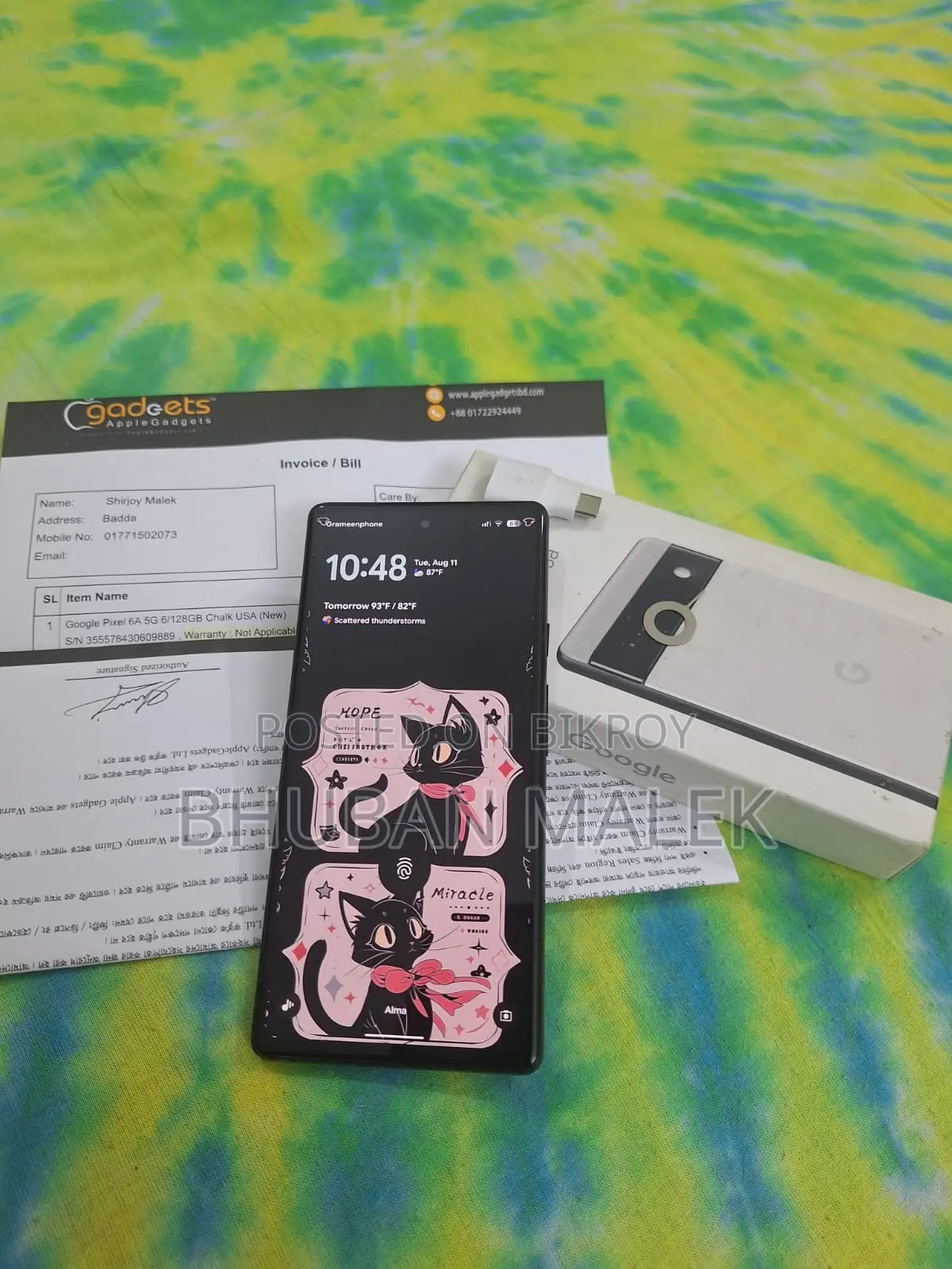 Google Pixel 6a 128 GB White
