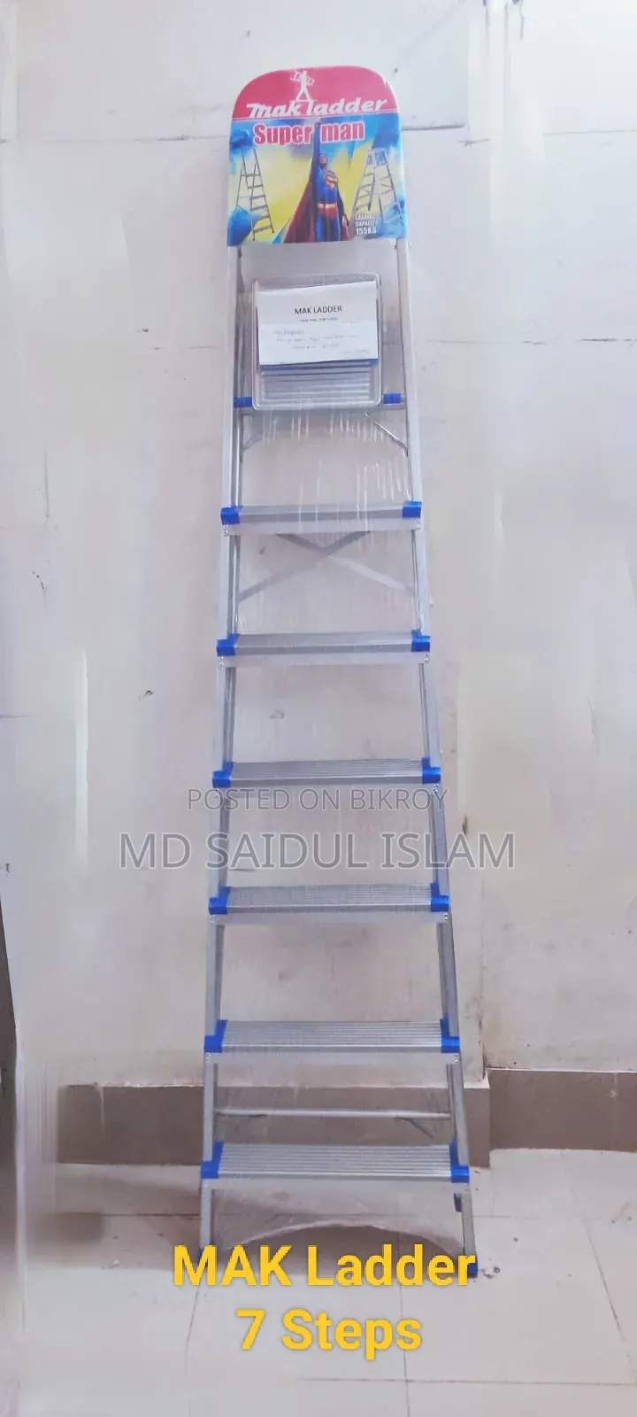 7 Steps New Aluminium Ladder