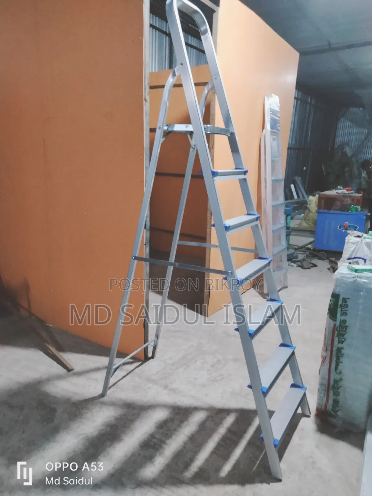 7 Steps New Aluminium Ladder