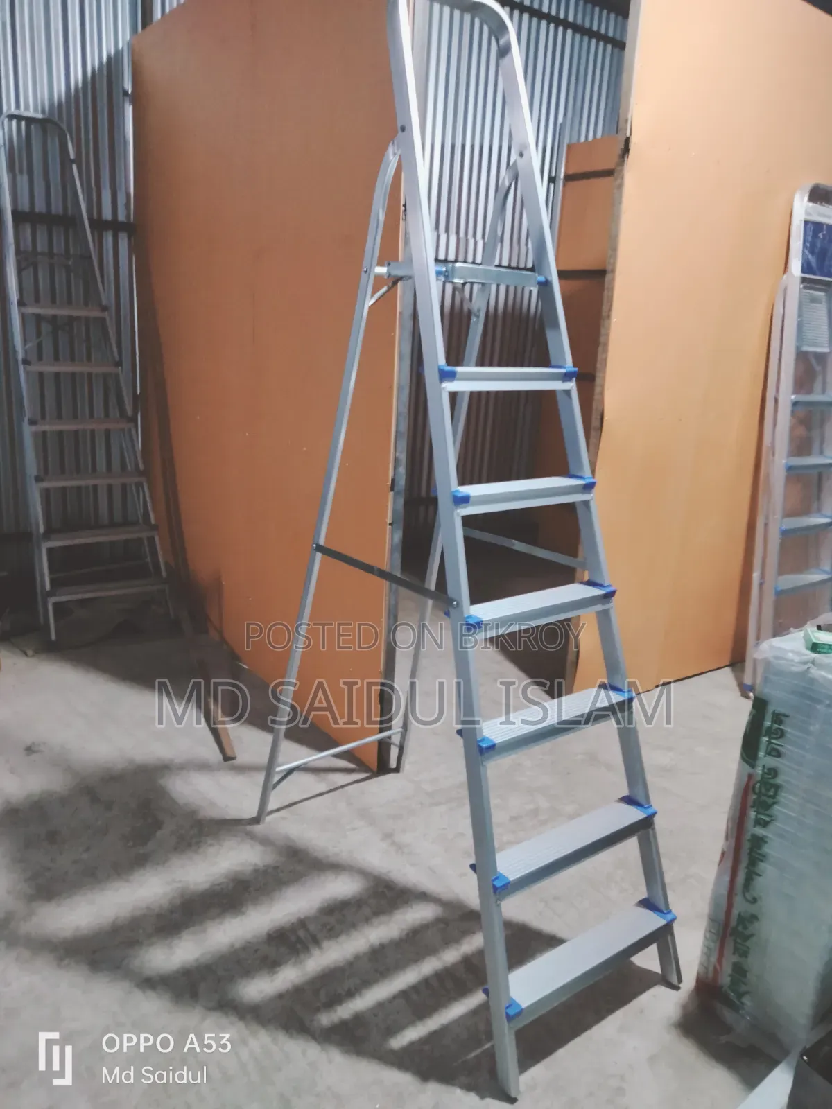 7 Steps New Aluminium Ladder