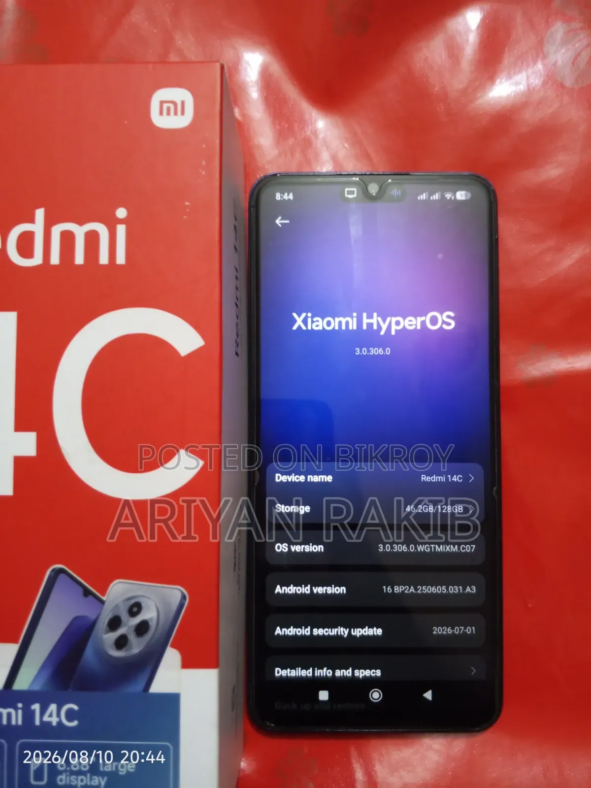 Xiaomi Redmi 14C 128 GB Purple