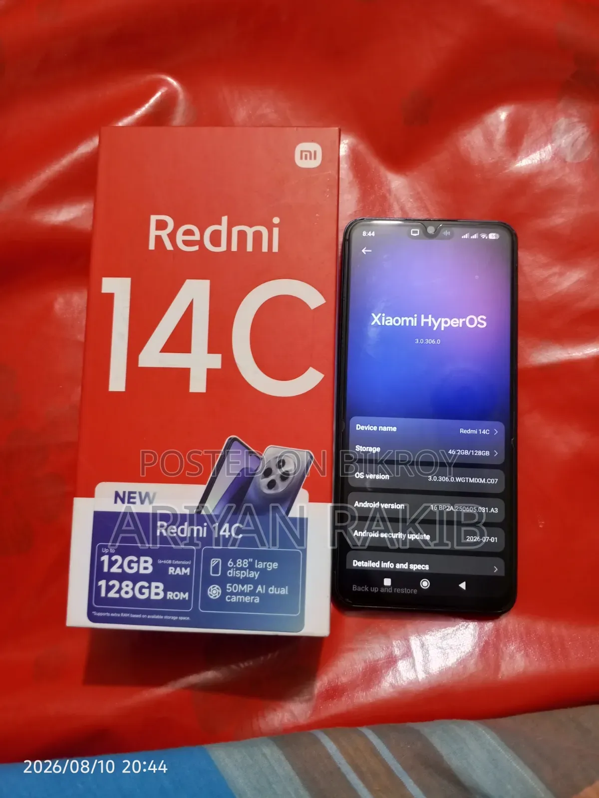 Xiaomi Redmi 14C 128 GB Purple