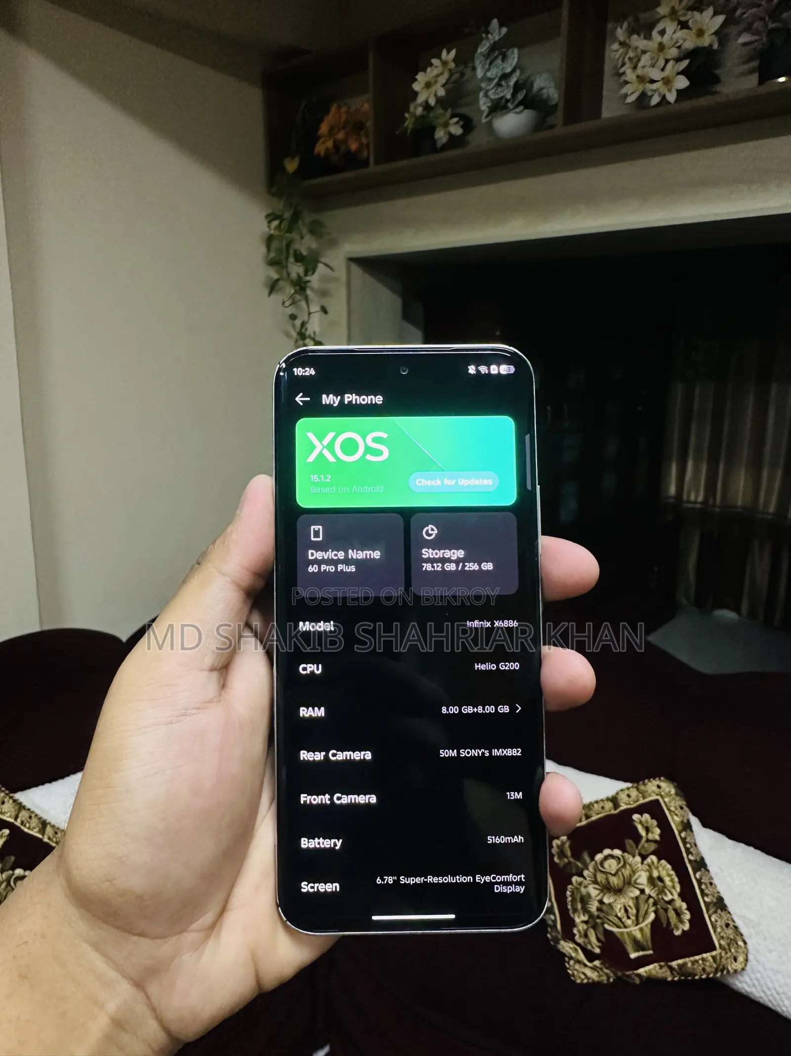 Infinix Hot 60 Pro+ 256 GB White