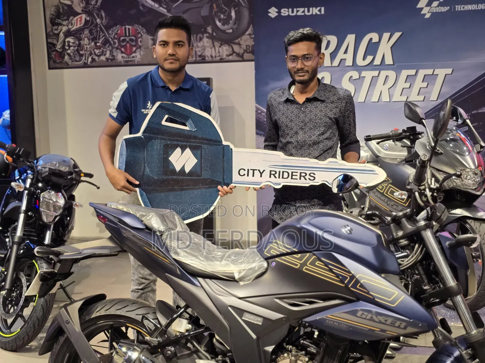Suzuki Gixxer 250 2026 Blue