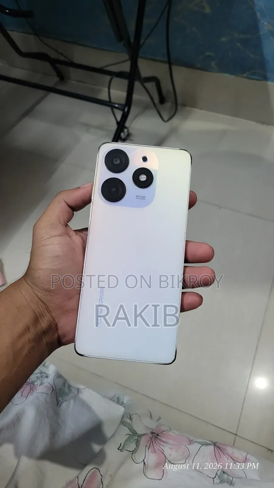 Tecno Spark 10 Pro 128 GB White