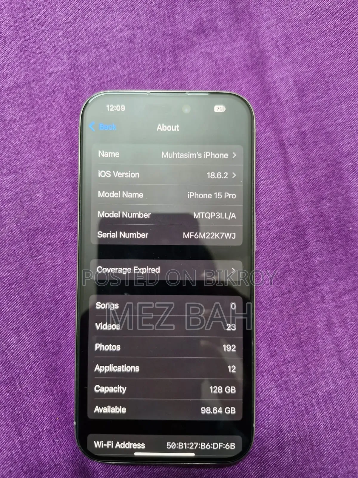 Apple iPhone 15 Pro 128 GB