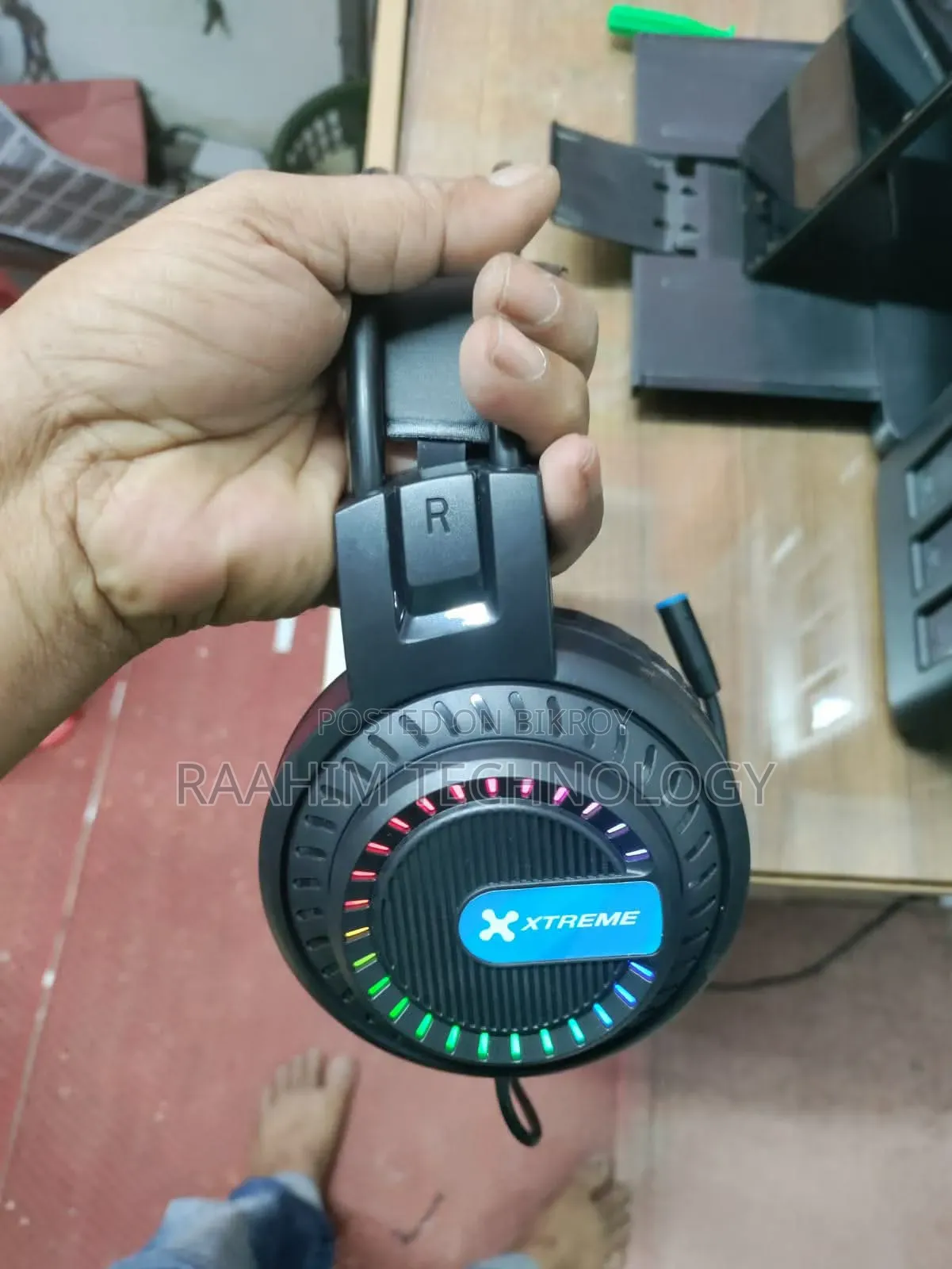 Xtreme X50RG RGB Gaming Headphone Make your gaming immersive with RGB lights!