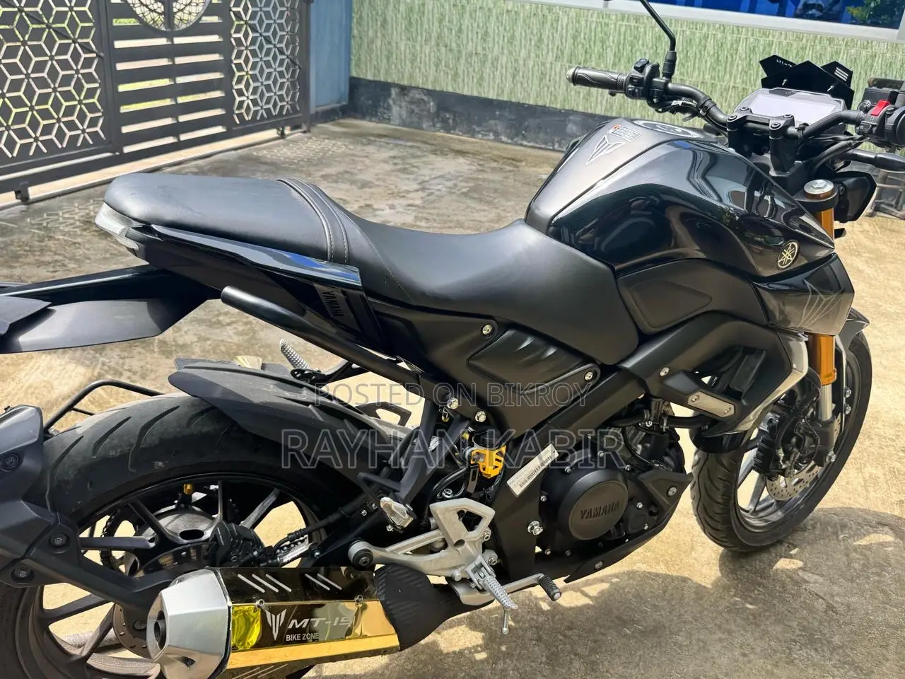 Yamaha MT-15 2024 Black