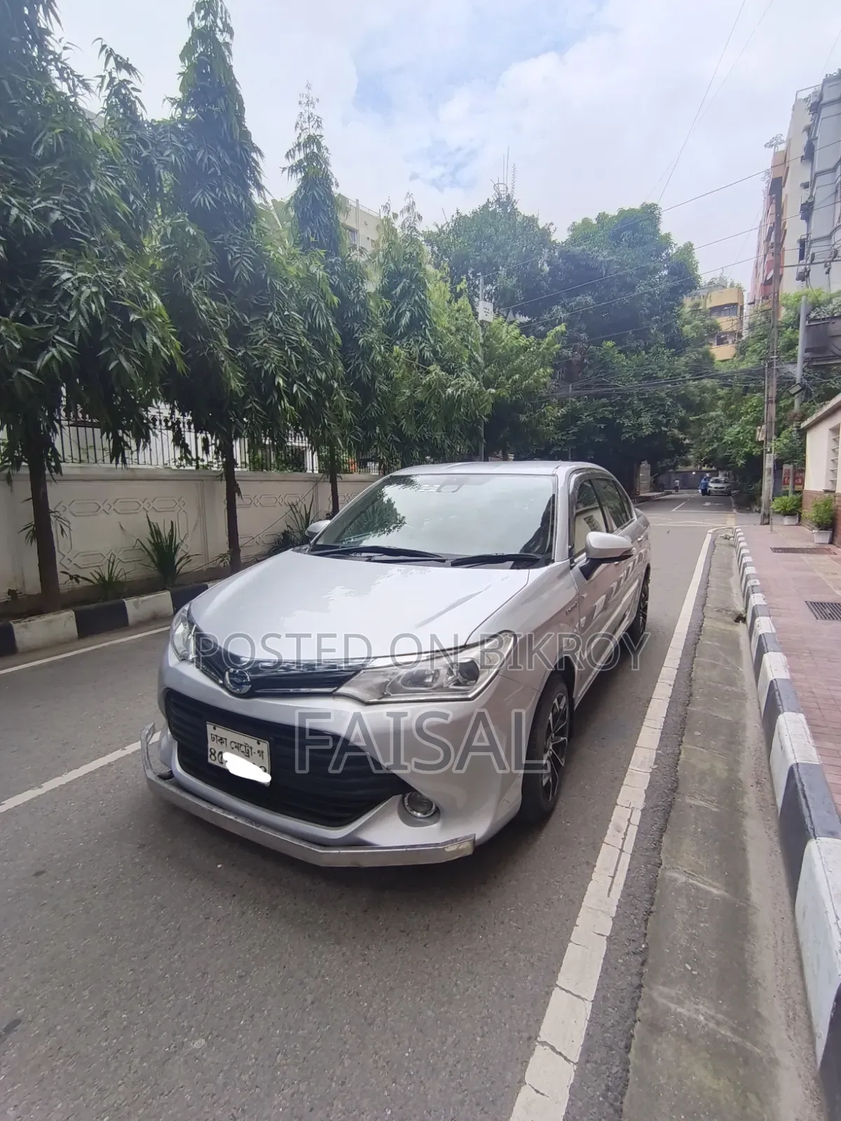 Toyota Axio 2015 Silver