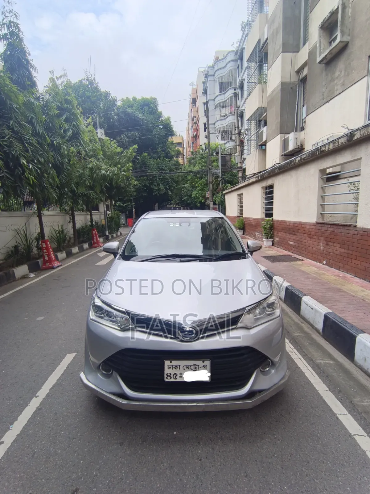 Toyota Axio 2015 Silver