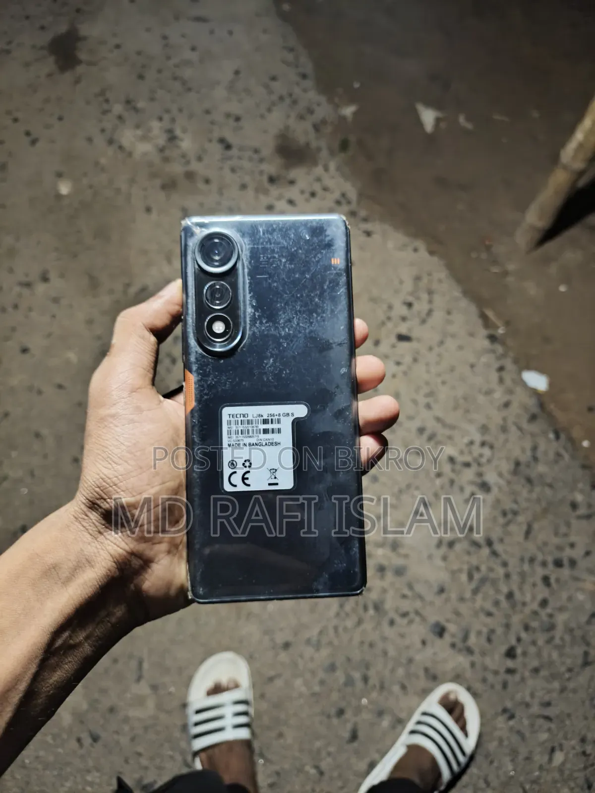 Tecno Pova Curve 256 GB Black